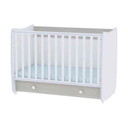 [10150420033A] lit dream 60/120 Blanc/bleu