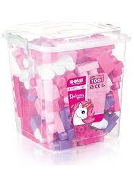 [2556] unicorn bloc a assemblé boite plastique