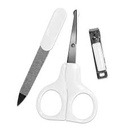 set manicure blanc