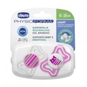 [00071033110000] SUCETTE PH.LIGHT SILICONE X2 6-16M ROSE
