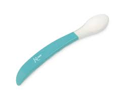 [1689] CUILLÈRE SILICONE BLEU