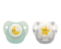 [3293] SET 2 SUCETTES DE NUIT BRILLE DANS OBSCURITSET 2 SUCETTES DE NUIT BRILLE DANS OBSCURIT