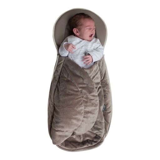 [B300610] coussin confort avec chancelière amovible beige