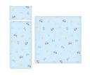 set couverture 3 pcs bleu summer