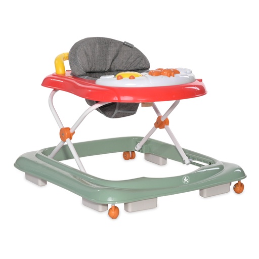 [10120420015] marche bébé buggy vert/rouge