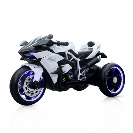 [3800146214388] moto ninja 12V blanc