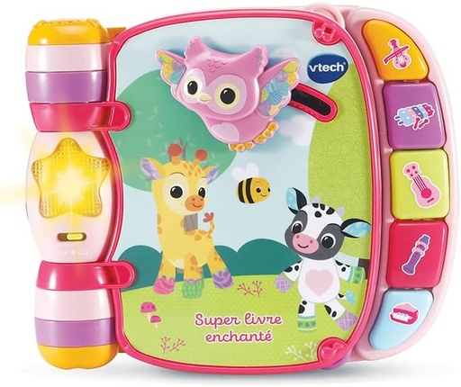 [80-166785-005] SUPER LIVRE ENCHANTE LOULOUS ROSE