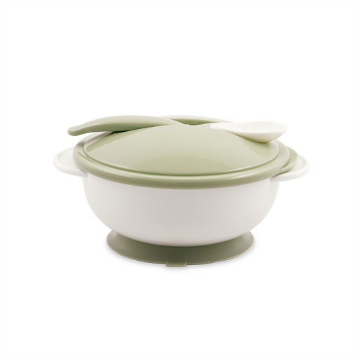 [10230400006] bolle + cuillère vert