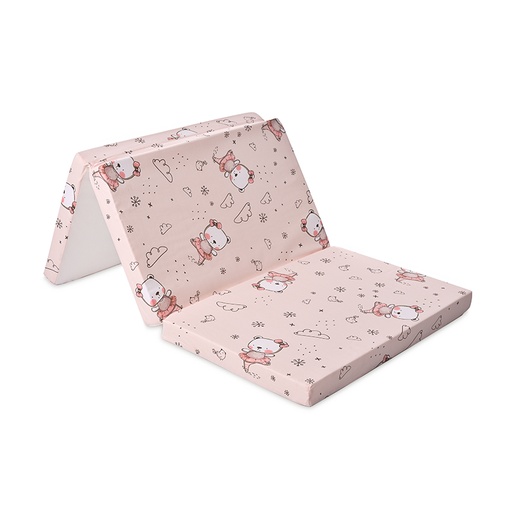 [20030030001] matelas pliable rose