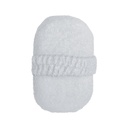 éponge de bain blanc