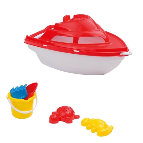 [5065] set de plage bateau
