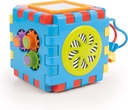 cube éducatif multicolore