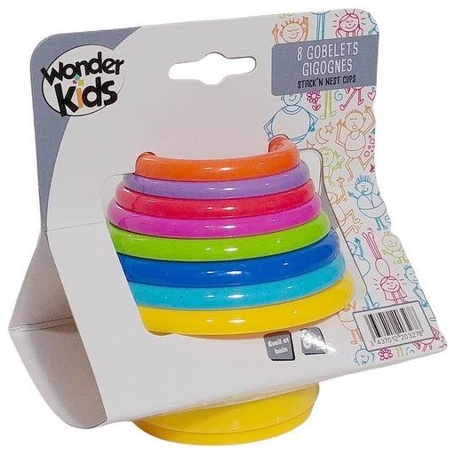 [A2200327] 8 POTS EMPILABLES
