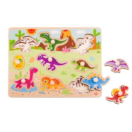 [6970090043239] puzzule dinosaure