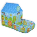 tente toile + balles