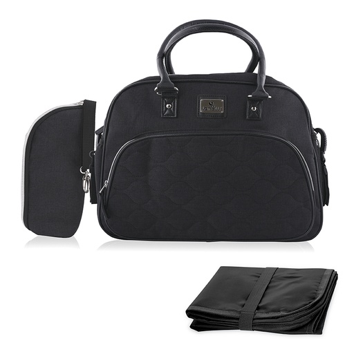 [10040280003] sac à langer Viola noir