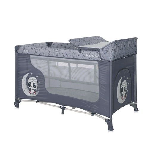 [10080412362] Lit parapluie moonlight 2 niveaux gris Panda