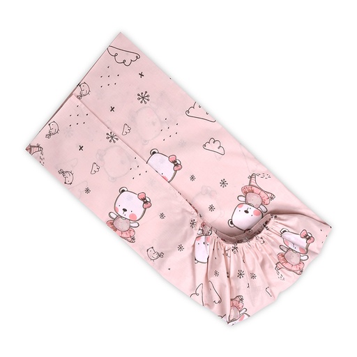 [20051315101] draps 60/120 cm rose ballerine