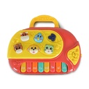 piano educatif rouge