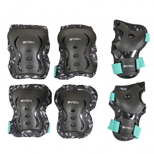[3800146228927] genouillère pour enfant turquoise M