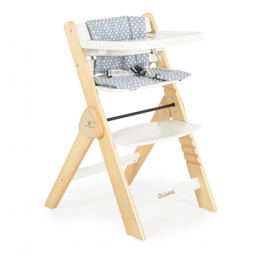 [3801005152766] Chaise Haute Caramel ( Blanc)