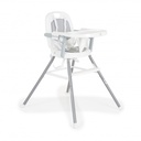 Chaise haute Amaretti Gris