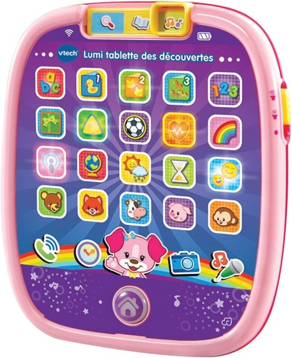 [80-602955-005] LUMI TABLETTE DES DÉCOUVERTES ROSE