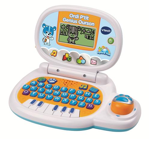 [80-139505-005] Ordinateur éducatif P'tit Genius Ourson Vtech Bleu