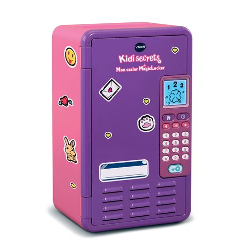 [80-554155-005] Jeu électronique Vtech Kidsecrets Mon Casier Magilocker Rose