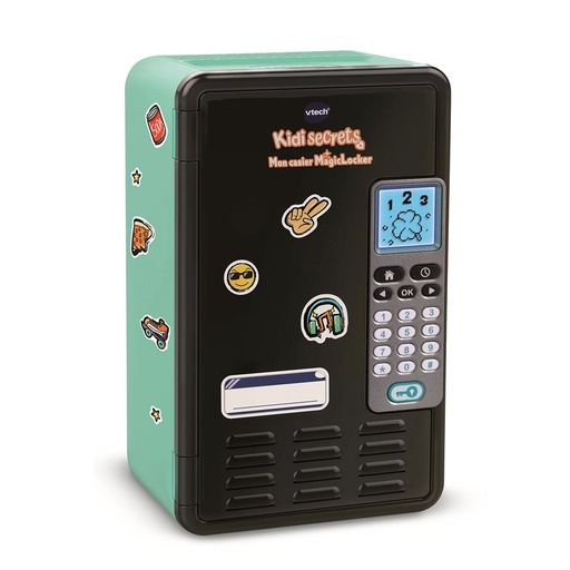 [80-554105-005] Jeu électronique Vtech KidiSecrets Mon casier MagicLocker Bleu et Noir