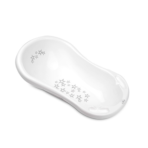 [10130500093] bassine 84cm blanc etoiles