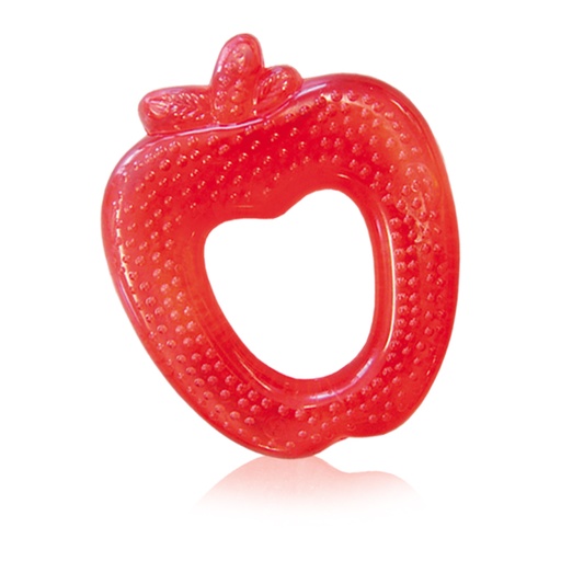 [10210190001] anneau de dentition pomme rouge
