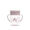 tasse d'apprentissage rose