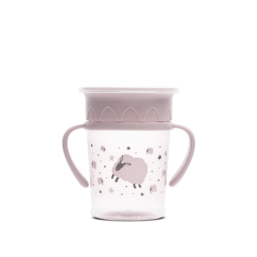 [10230520005] tasse d'apprentissage rose