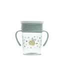 tasse d'apprentissage vert