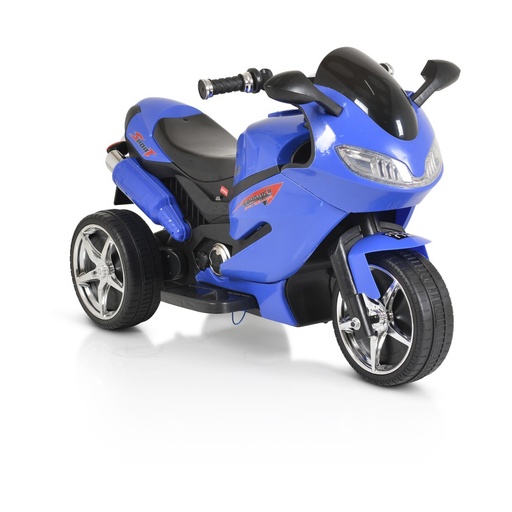 [3801005000210] Ma Première Moto Comet bleu Électrique 6V