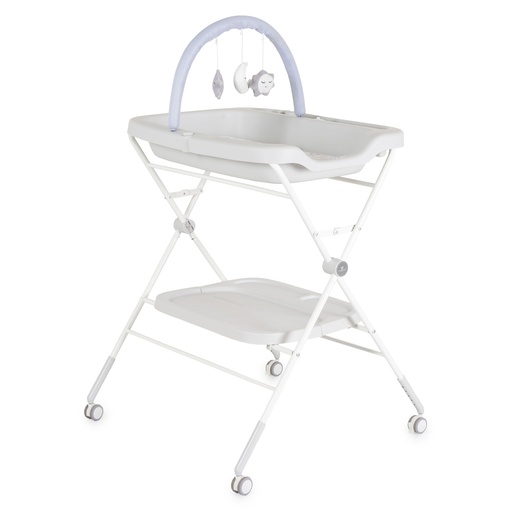 [3800146271916] table à langer gris Croco