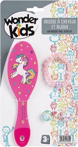 [A2400160] BROSSE A CHEVEUX + BIJOUX